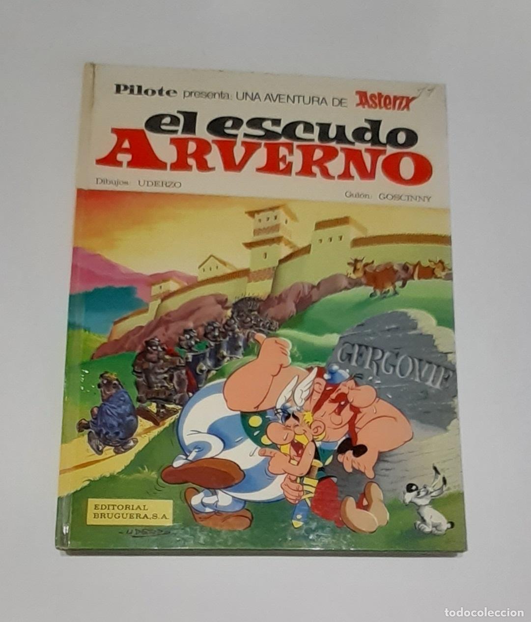 B&uuml;cher: GOSCINNY, Ren&eacute;. UDERZO, Albert. - Una aventura de Ast&eacute;rix: el escudo arverno.