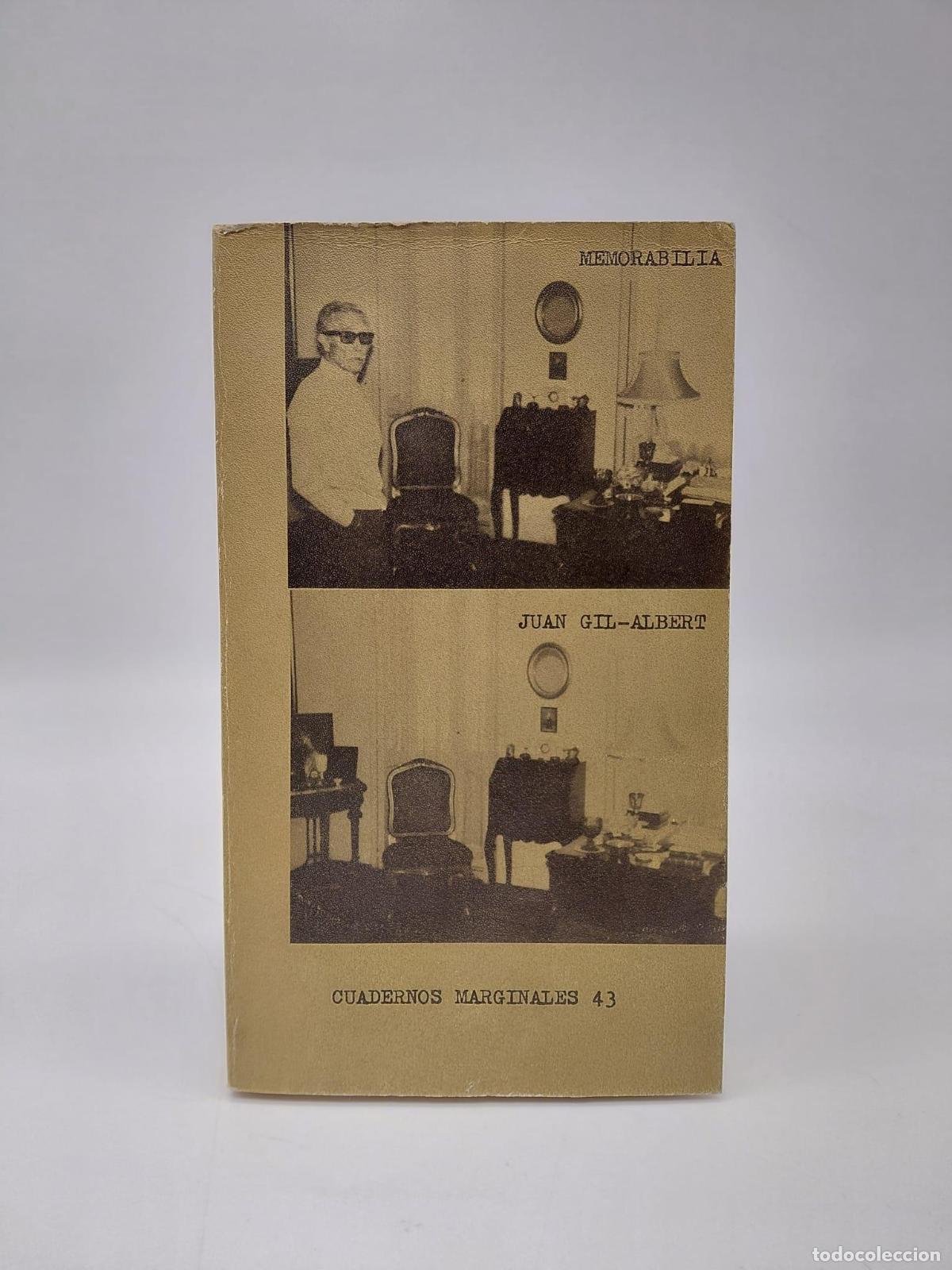 Livres: GIL-ALBERT, Juan. - Memorabilia.