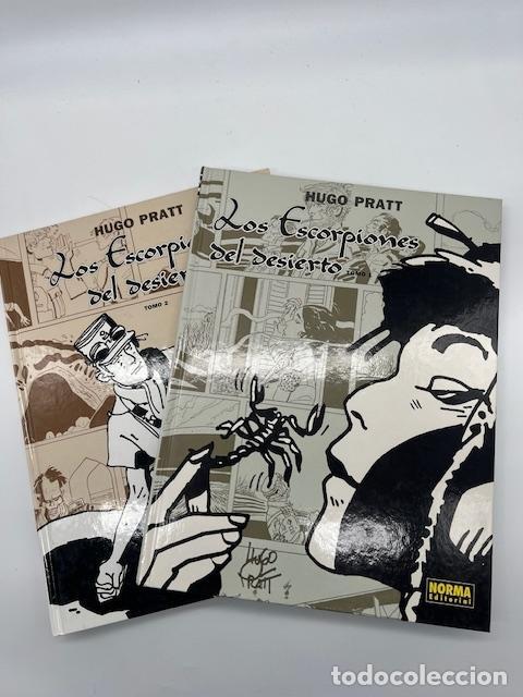 Livros em segunda m&atilde;o: PRATT, Hugo. - Cortomalt&eacute;s. Los escorpiones del desierto. 2 vol&uacute;menes