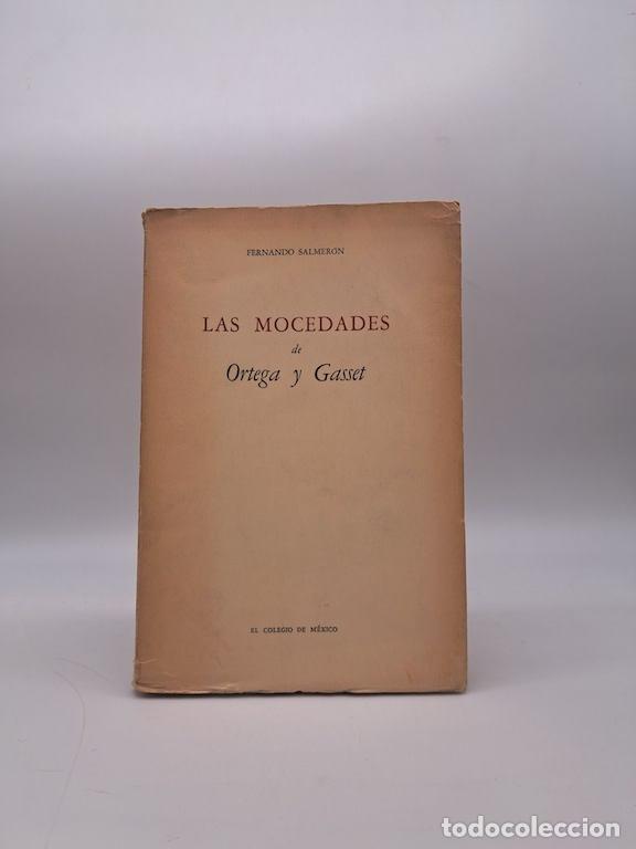 Livros em segunda m&atilde;o: SALMER&Oacute;N, Fernando. - Las mocedades de Ortega y Gasset.