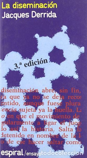 Libros: La diseminaci&oacute;n- 9788424501457