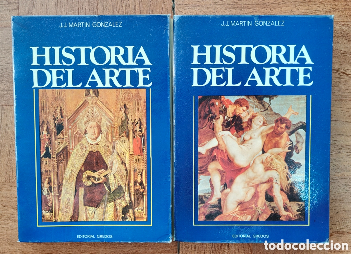 Libros: Historia del Arte I y II � Gredos - J. J. Mart&iacute;n Gonz&aacute;lez