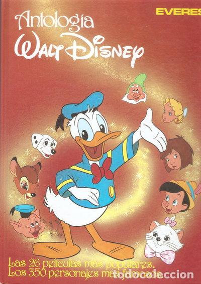 Libros: Antolog&iacute;a Walt Disney- 9788424155582