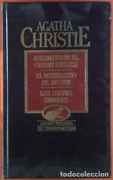 Libros: Asesinato en el Orient Express / El misterioso Sr. Brown / Los cuatro grandes- 9788475304601