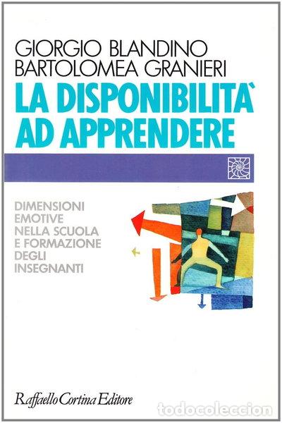 Livros em segunda m&atilde;o: La disponibilit&agrave; ad apprendere- 9788870783346