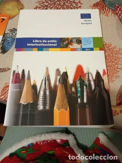 Libros: Libro de estilo interinstitucional 2011- 9789278407025