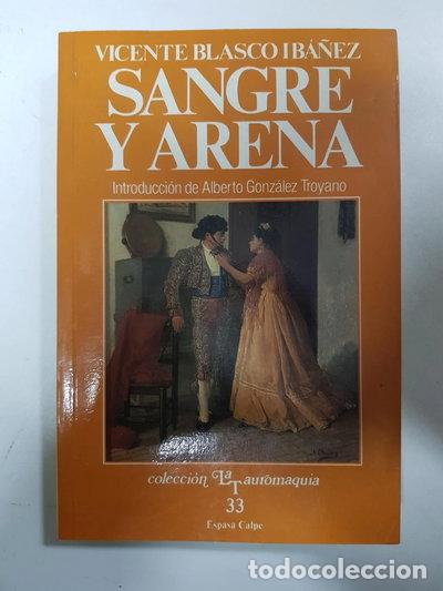 books: Sangre y arena- 9788423954339