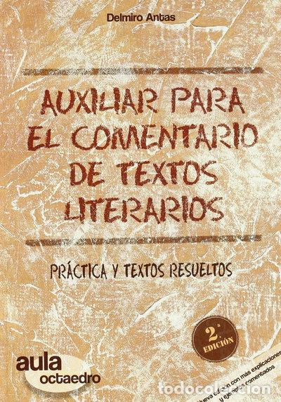 books: Auxiliar para el comentario de textos literarios- 9788480638234