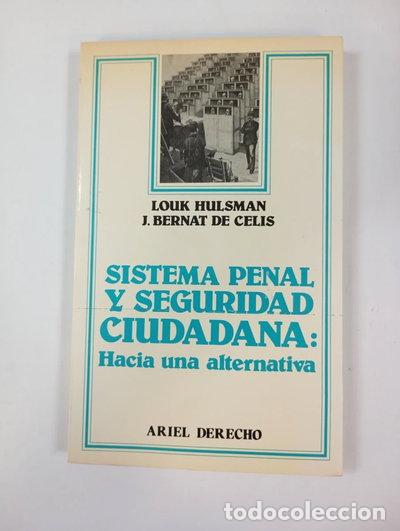 Livros em segunda m&atilde;o: Sistema penal y seguridad ciudadana: Hacia una alternativa- 9788434415065