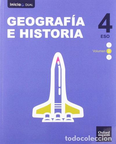 Libros: Inicia Geograf&iacute;a e Historia 4.&ordm; ESO. Libro del alumno. Volumen 2- 9788467358780
