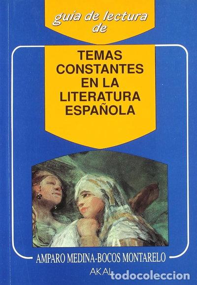 Livres: Temas constantes en la literatura espa&ntilde;ola- 9788476007297