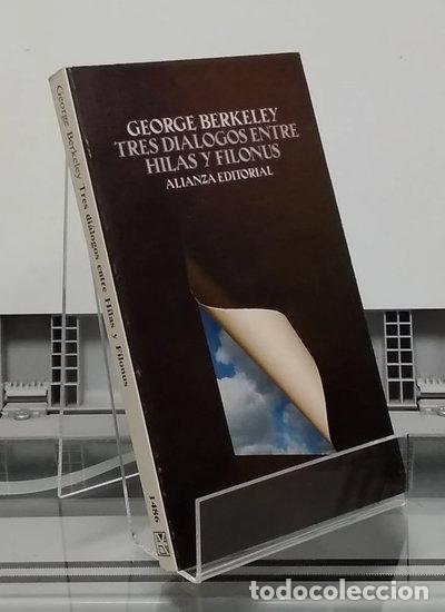 B&uuml;cher: Tres di&aacute;logos entre Hilas y Filon&uacute;s- 9788420604862