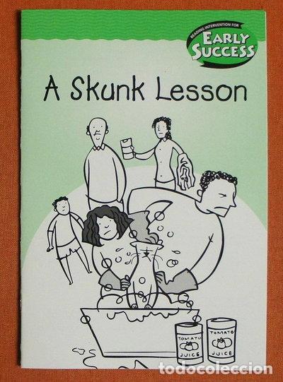 books: A Skunk Lesson- 9780618238071