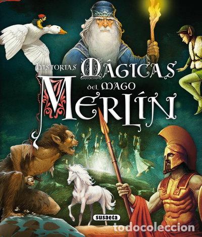 Libros: Historias m&aacute;gicas del mago Merl&iacute;n- 9788467728378