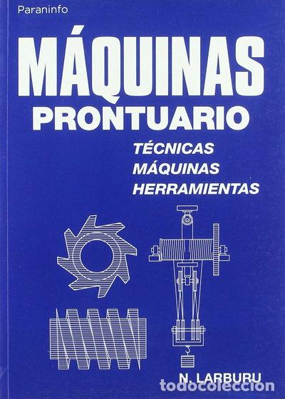 Libros: M&aacute;quinas prontuario- 9788428319683