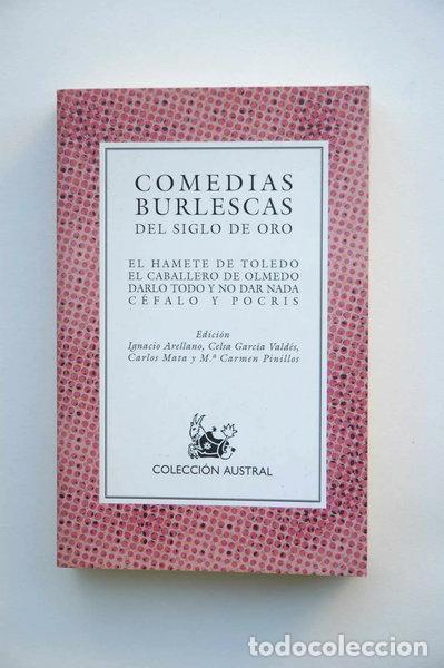 Libros: Comedias burlescas del Siglo de Oro- 9788423974634