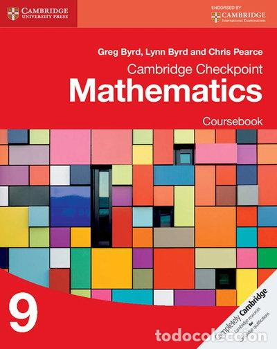 books: Cambridge Checkpoint Mathematics Coursebook 9- 9781107668010