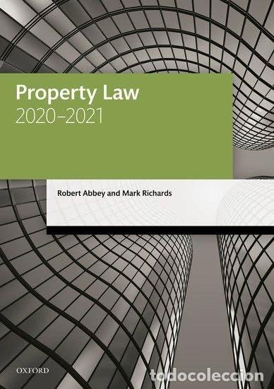 Livres: Property Law 2020-2021- 9780198858409