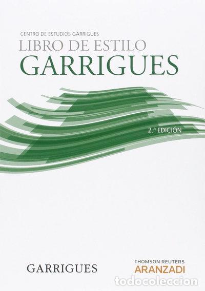 Libros: Libro de estilo Garrigues- 9788483550281