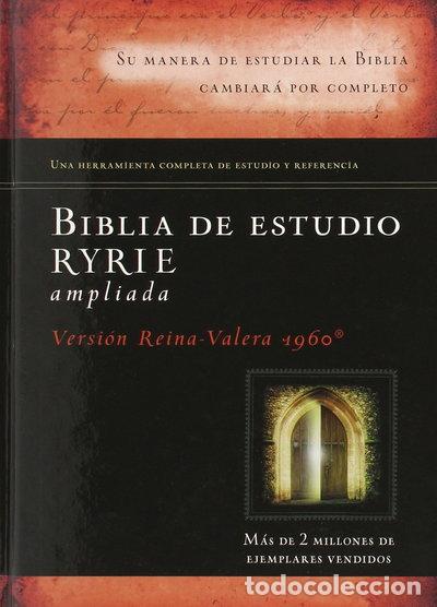 Libros: Biblia de estudio Ryrie ampliada- 9780825418167