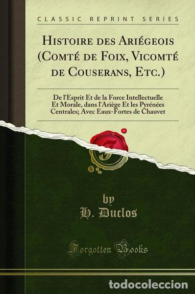Libros: Histoire des Ari&eacute;geois- 9780265031322