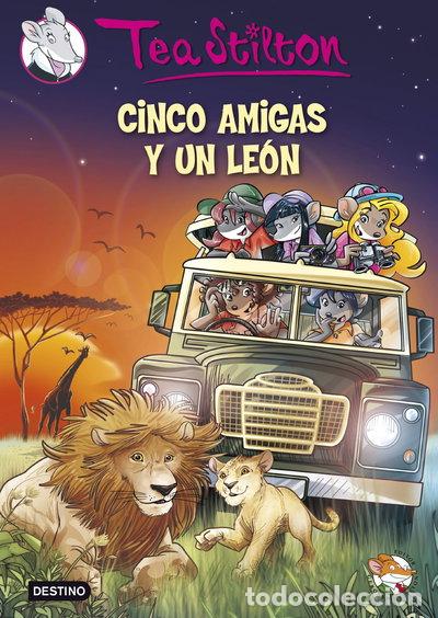 Libros: Cinco amigas y un le&oacute;n- 9788408127864