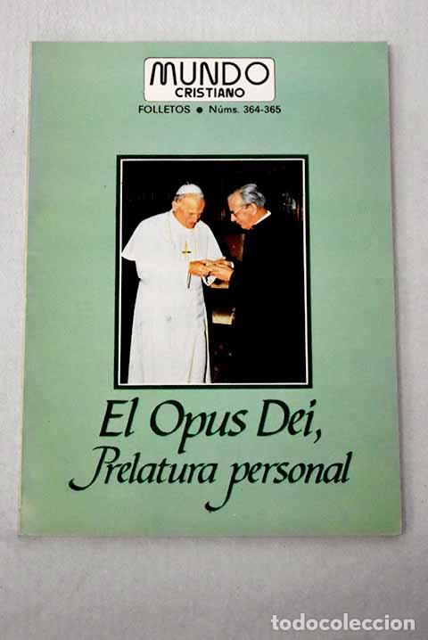 Libros: El Opus Dei, prelatura personal
