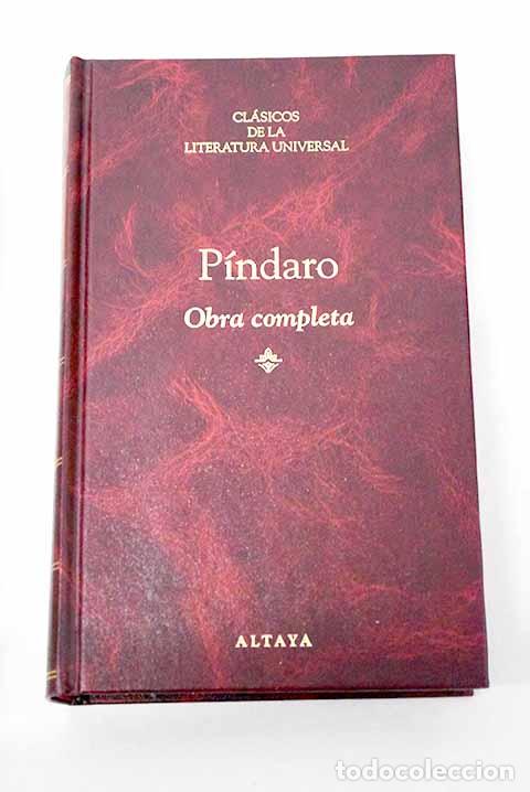 Livros em segunda m&atilde;o: Obra completa: P&iacute;ndaro.- P&iacute;ndaro