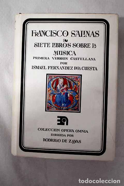 Livros em segunda m&atilde;o: Siete libros sobre la m&uacute;sica.- Salinas, Francisco