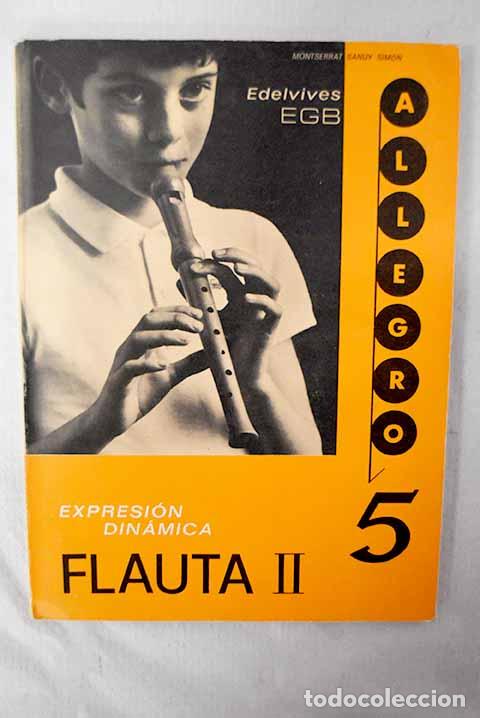 B&uuml;cher: Allegro 5 : flauta II: EGB.- Sanuy, Montse
