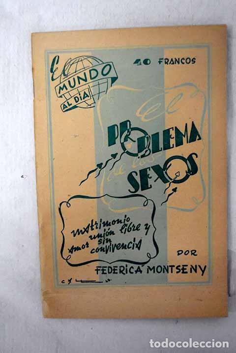 Livros em segunda m&atilde;o: El problema de los sexos.- Montseny, Federica