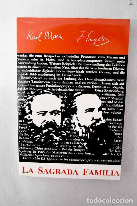 Livros em segunda m&atilde;o: La sagrada familia: Marx, Karl; Engels, Friedrich.- Marx, Karl; Engels, Friedrich