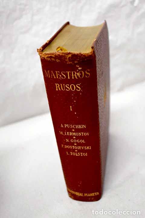 Libros: Maestros rusos, Tomo I:: Eugenio Onieguin / Boris Godunov / La dama de pique