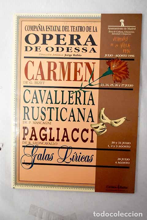 books: Compa&ntilde;&iacute;a Estatal del Teatro de la &Oacute;pera de Odessa: direcci&oacute;n art&iacute;stica, Jorge Rubio