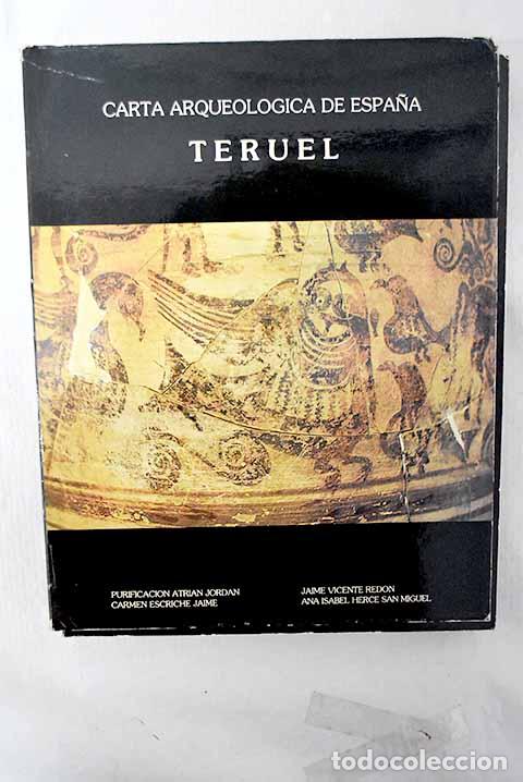 Libros: Carta arqueol&oacute;gica de Espa&ntilde;a: Teruel
