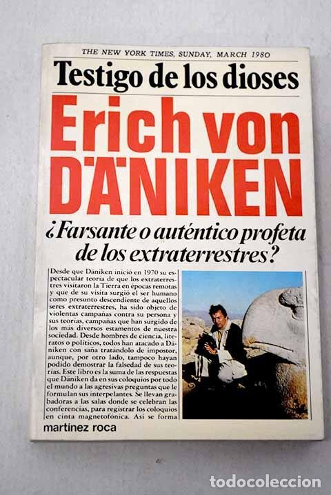 Libros: Testigo de los dioses.- Daniken, Erich von