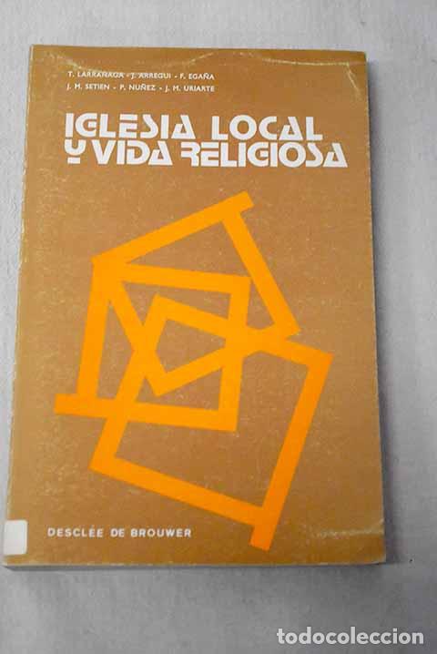books: Iglesia local y vida religiosa