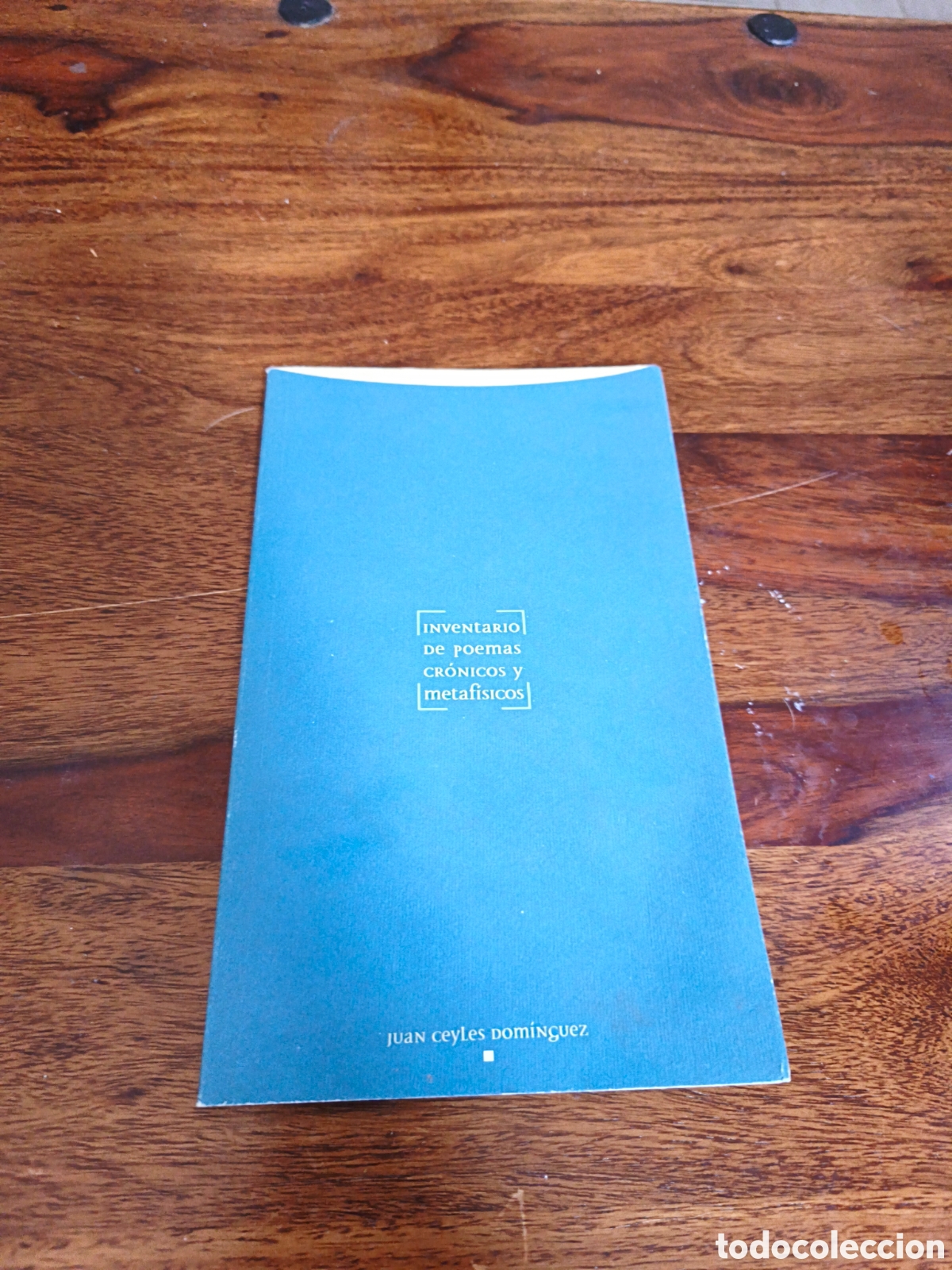 Libros: Inventario de poemas cr&oacute;nico y metafisico