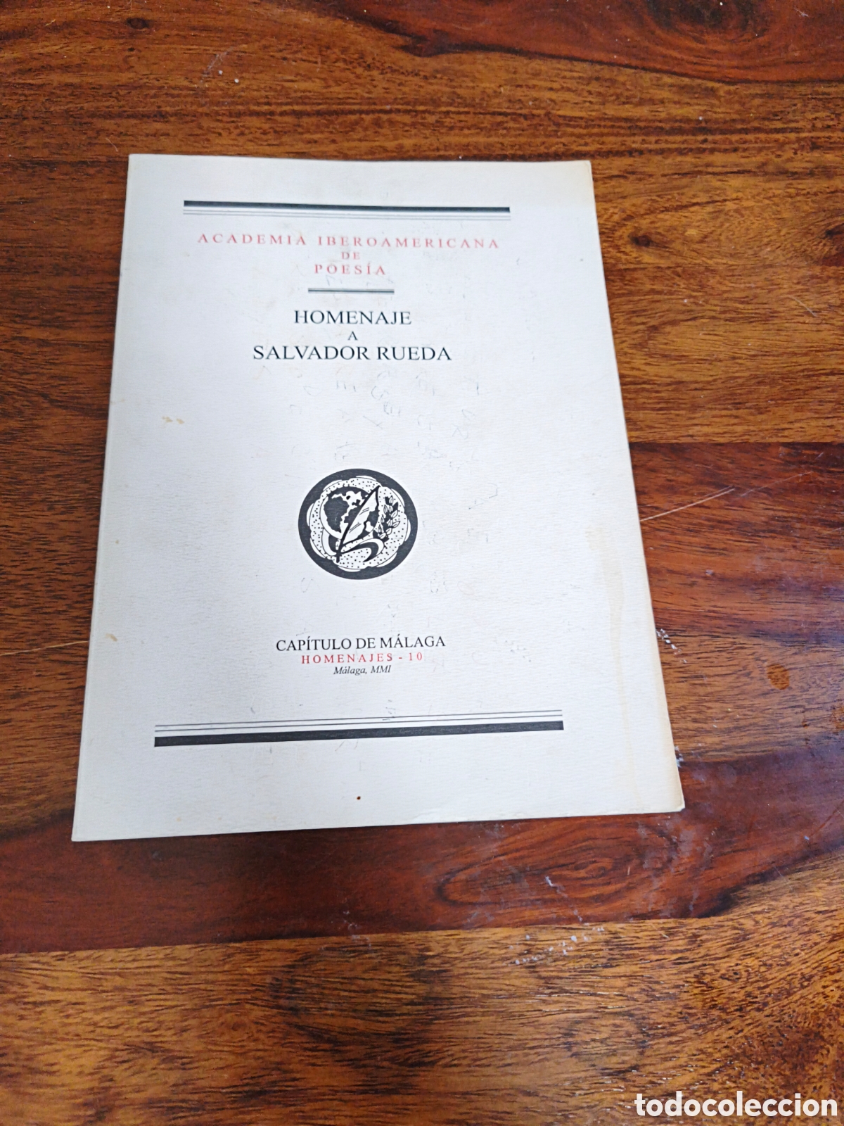 Libros: Homenaje a salvador Rueda