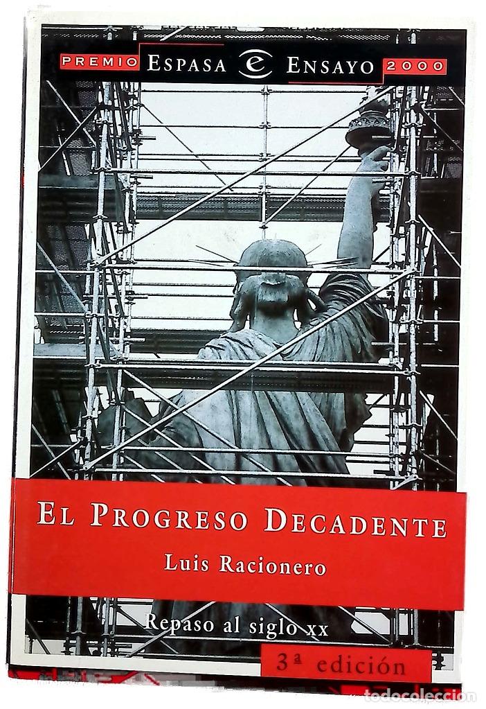 Livros em segunda m&atilde;o: El progreso decadente repaso al siglo XX