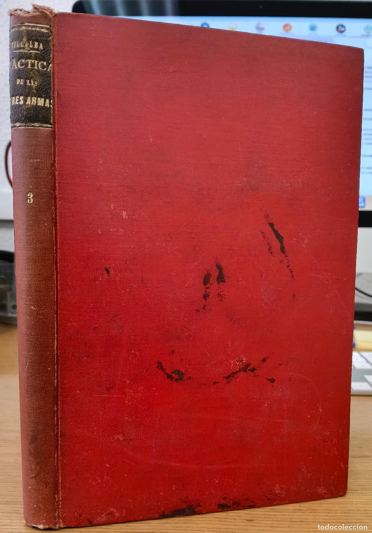 Livros em segunda m&atilde;o: T&aacute;ctica de las tres armas. Texto. Tercera parte - Villalba Riquelme, Jos&eacute;