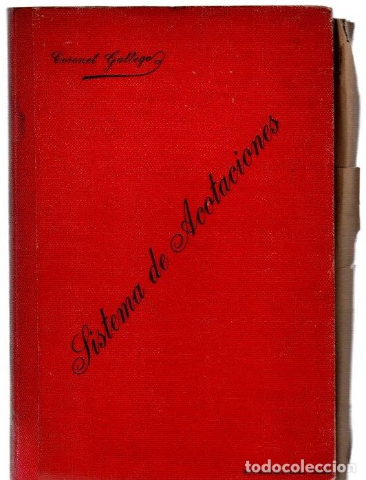 Livros em segunda m&atilde;o: Sistema de acotaciones. Complemento a la geometr&iacute;a descriptiva (1&ordf; parte) - Gallego Carranza, D. Lor