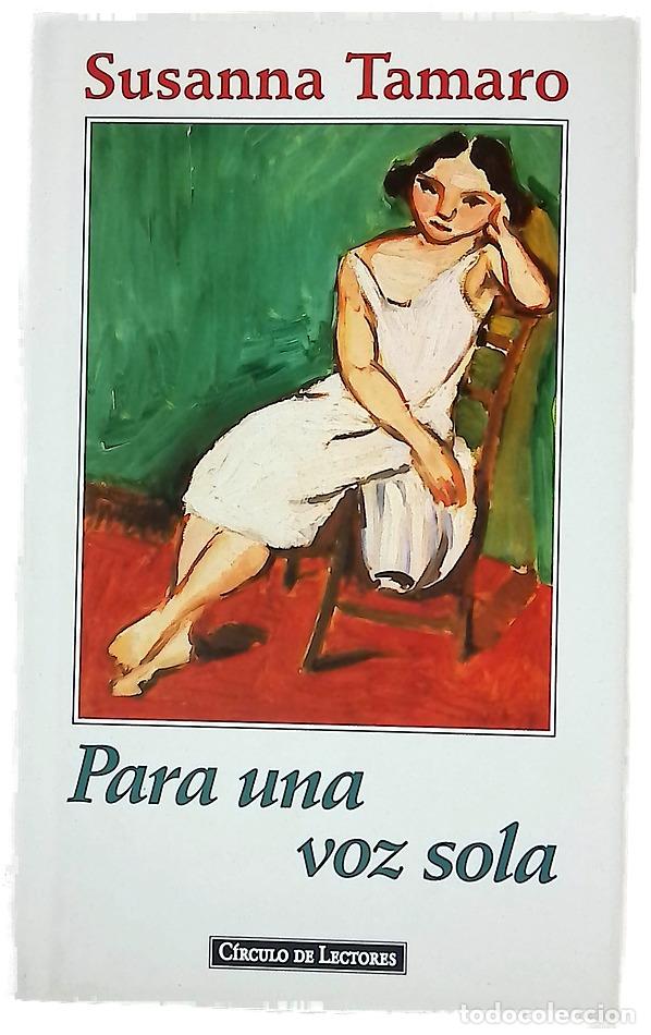 B&uuml;cher: Para una voz sola - Tamaro, Susanna