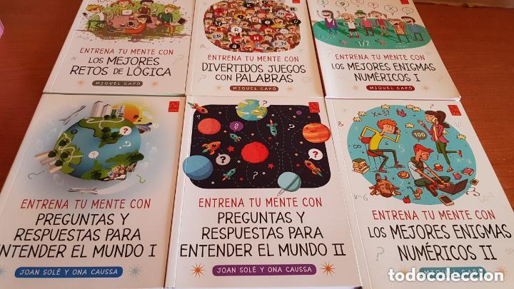 B&uuml;cher: COLECCI&Oacute;N COMPLETA 6 TOMOS | ENTRENA TU MENTE CON... | MIQUEL CAP&Oacute; | 2018 | NUEVOS A ESTRENAR