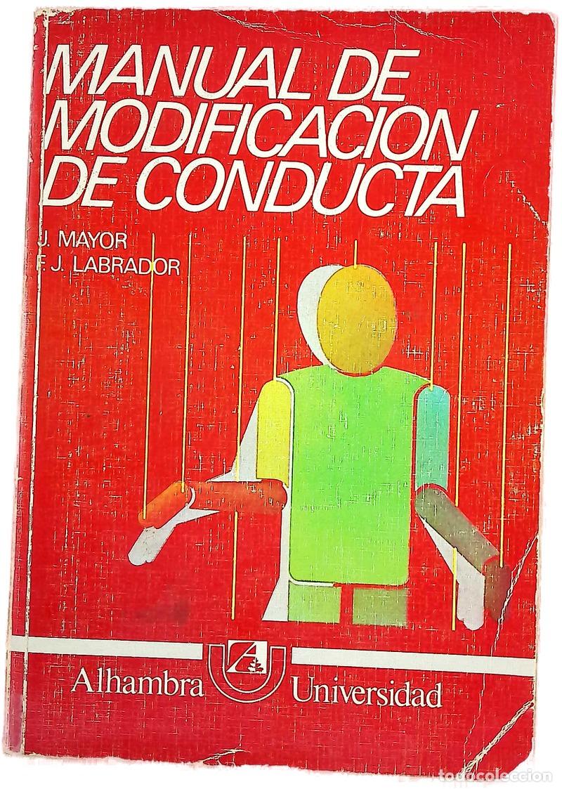 Libros: Manual de modificaci&oacute;n de conducta