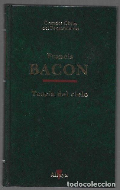 books: TEORIA DEL CIELO - BACON, FRANCIS