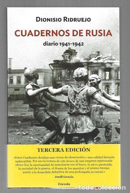 Libri di seconda mano: CUADERNOS DE RUSIA. DIARIO 1941-1942 - RIDRUEJO, DIONISIO