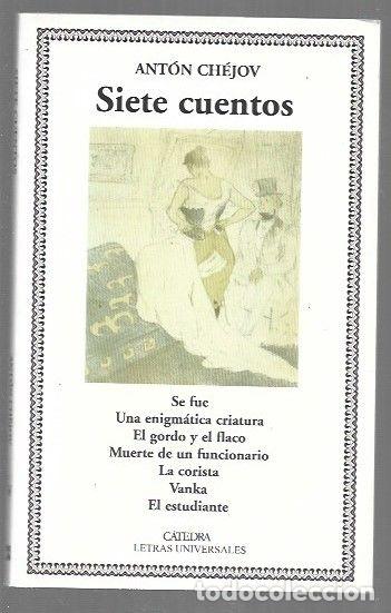 Libri di seconda mano: SIETE CUENTOS: SE FUE / UNA ENIGMATICA CRIATURA / EL GORDO Y EL FLACO / MUERTE DE UN FUNCIONARIO / L