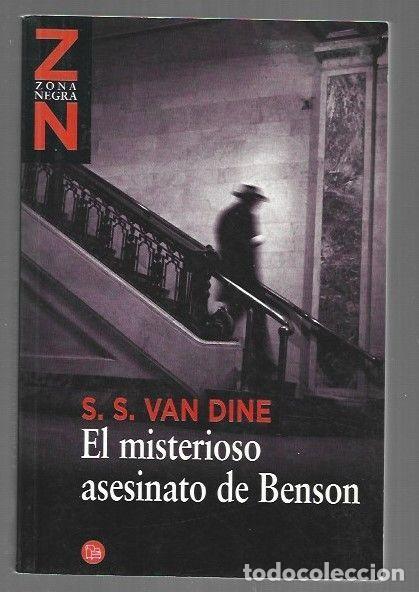 Libros: MISTERIOSO ASESINATO DE BENSON - EL - S. S. VAN DINE