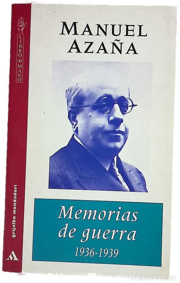 Libros: Memorias de guerra - Manuel Aza&ntilde;a